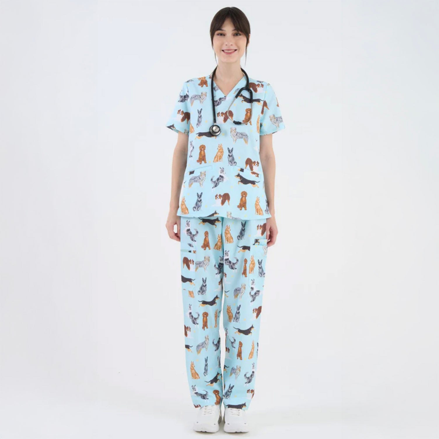 Dr Woof Scrub Set - Down Under Dogs – Smilewear