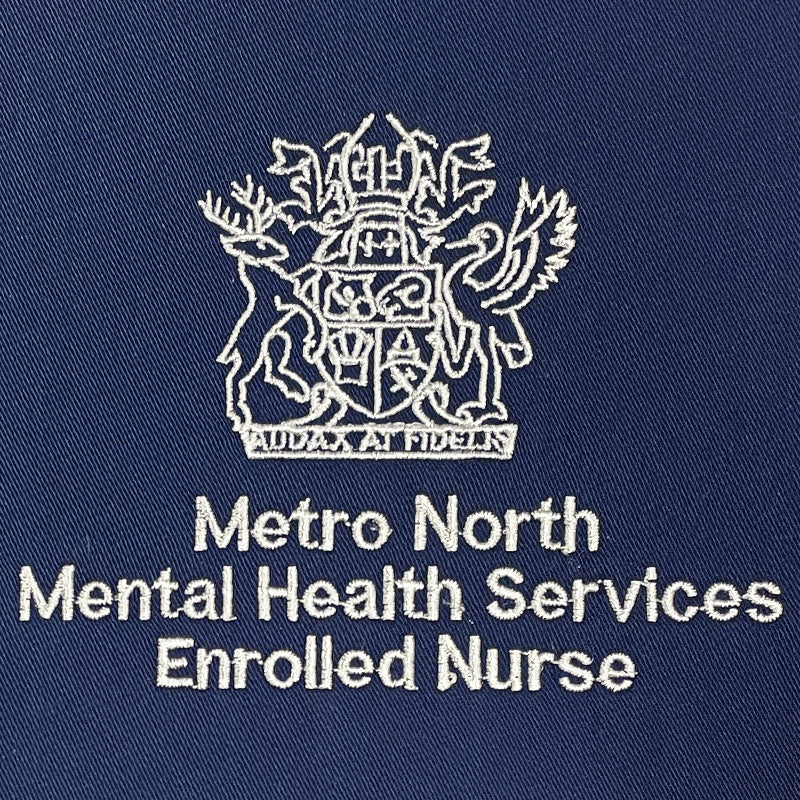 Embroidery Stock Logos - Metro North Mental Health Services Enrolled Nurse