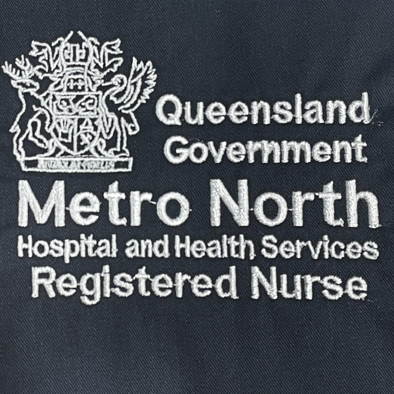 Embroidery Stock Logos - Metro North Registered Nurse