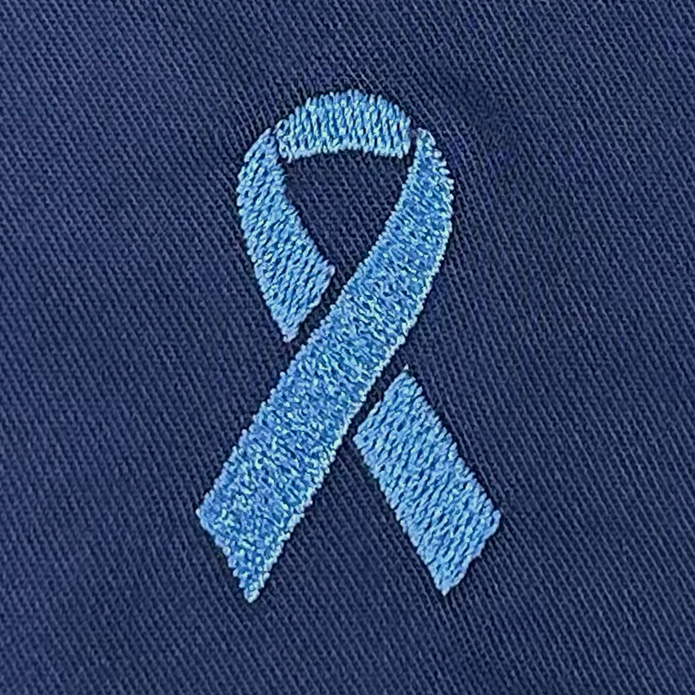 Embroidery Stock Logos - Light Blue Ribbon