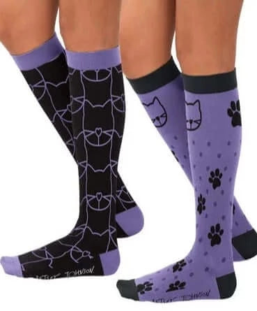 Womens Koi Compression Socks - Kitty