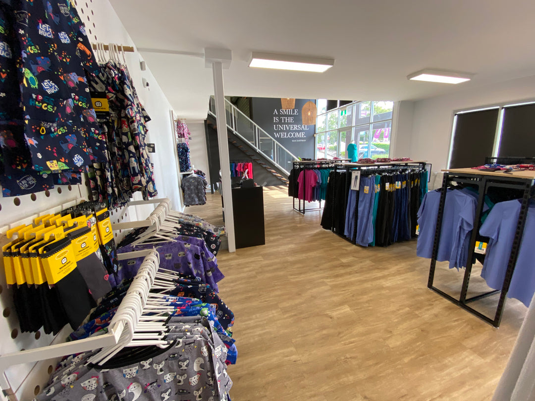 First Scrub shops in Australia