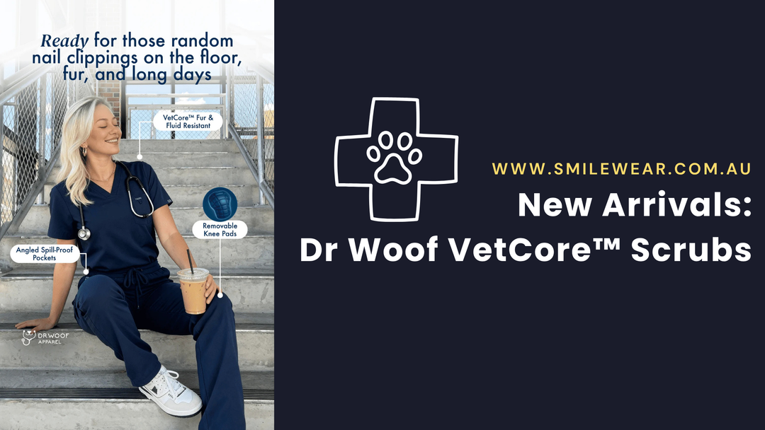 Dr Woof VetCore™ Vet Med Scrubs Are Here: Built by Vets, for Vets
