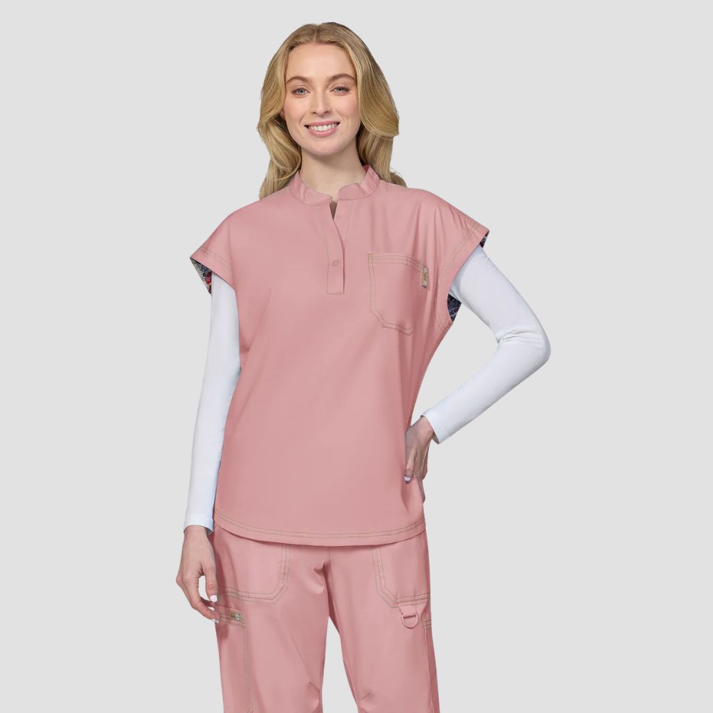 1148 - Limited Edition: Womens Koi Seraphine Scrub Top