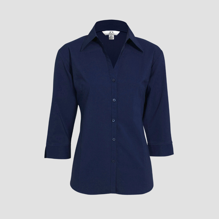 LB7300 - Womens Fashion Biz Metro Shirt 3/4 Sleeve