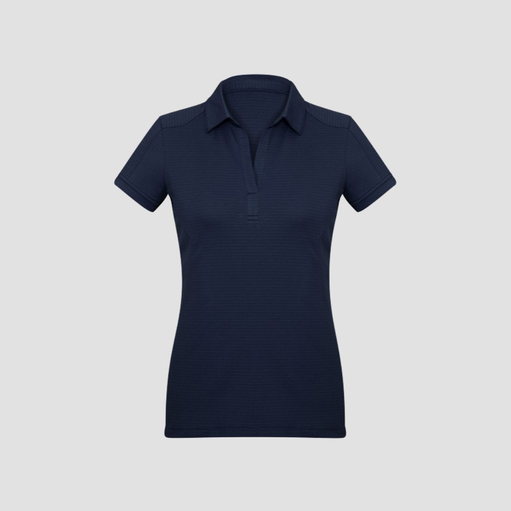 P706LS - Womens Fashion Biz Profile Short Sleeve Polo