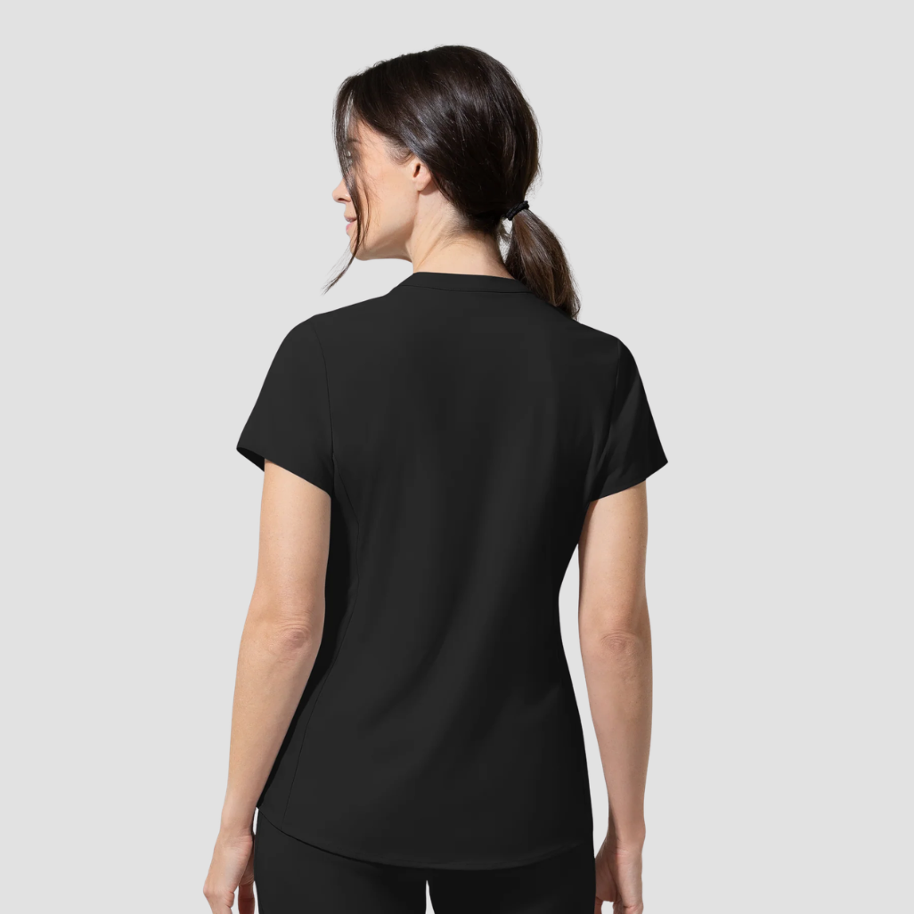 6270 - Womens Wink Aura Allure V-Neck Scrub Top