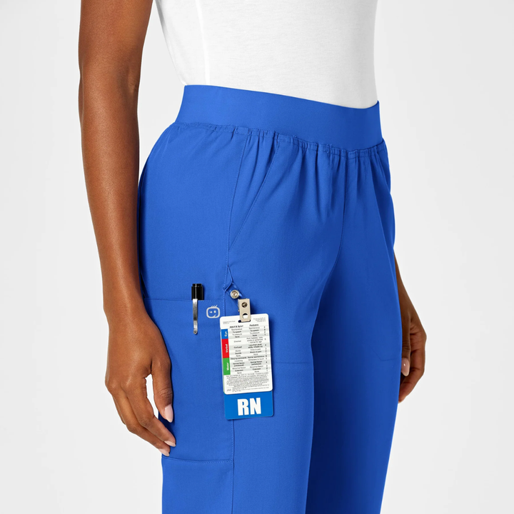 5419 - Womens Wonderwink Pro Knit Waist Scrub Pant - Royal - XXS | 2XL
