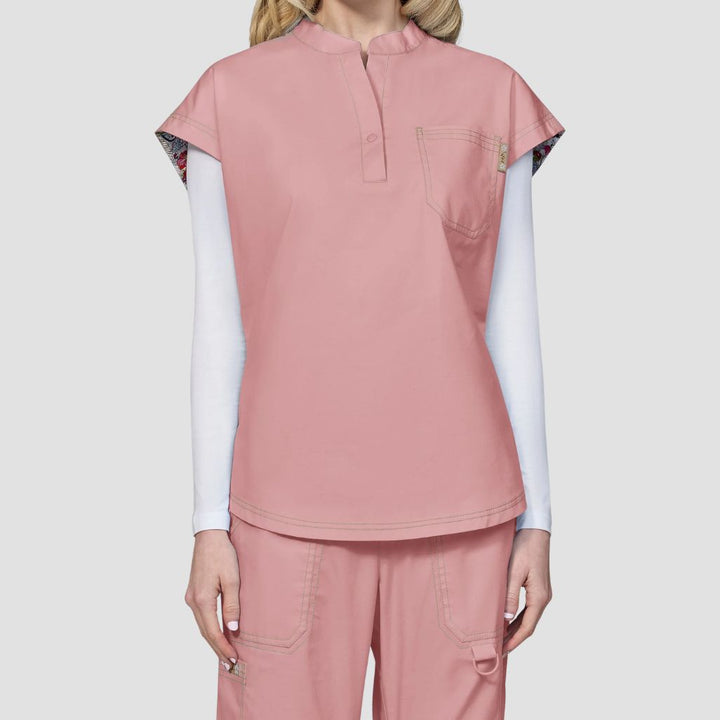 1148 - Limited Edition: Womens Koi Seraphine Scrub Top
