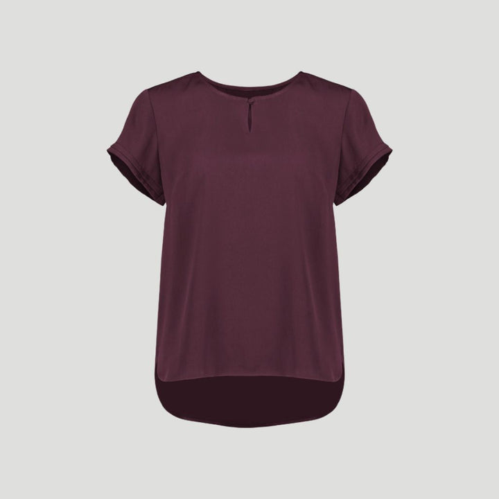 RU569LS - Womens Fashion Biz Evelyn Short Sleeve Blouse