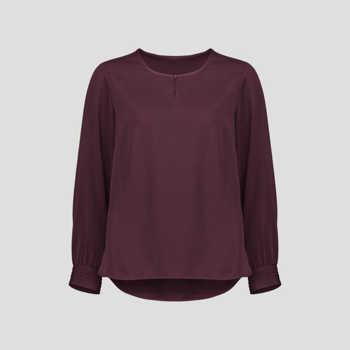 RU569LL - Womens Fashion Biz Evelyn Long Sleeve Blouse