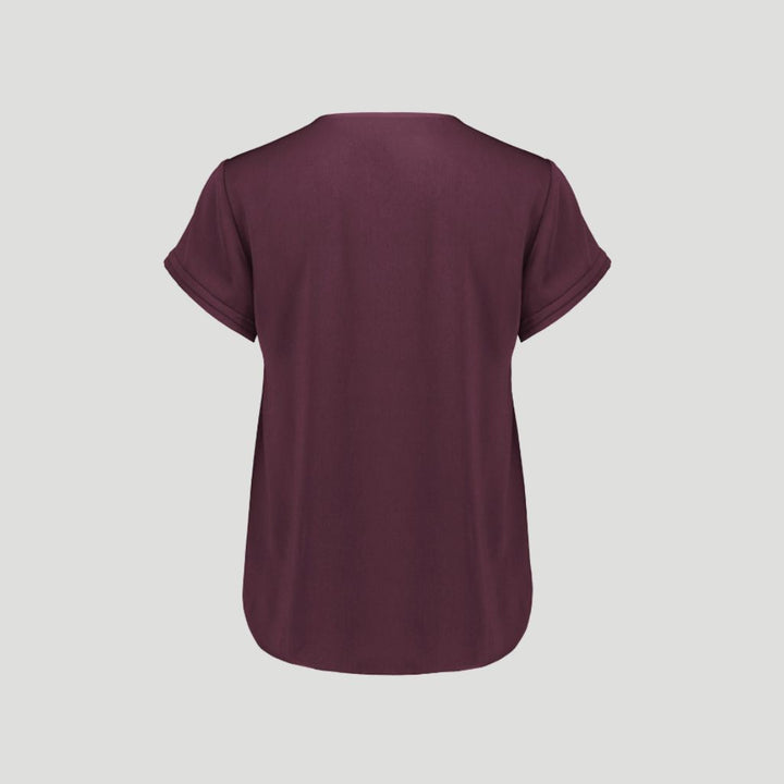 RU569LS - Womens Fashion Biz Evelyn Short Sleeve Blouse