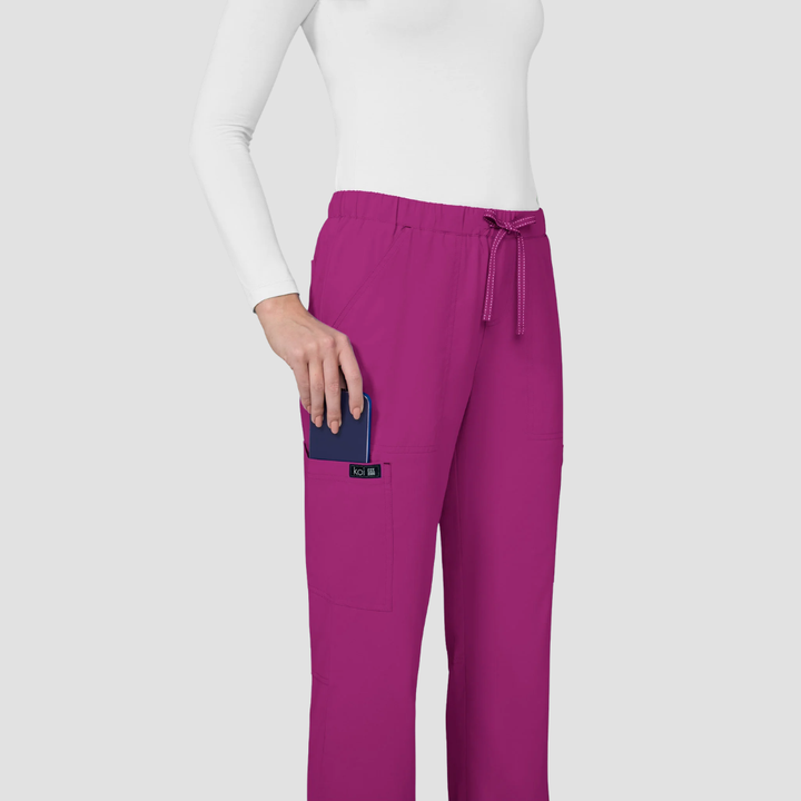 731 - Womens Koi Holly Scrub Pant Azalea Pink