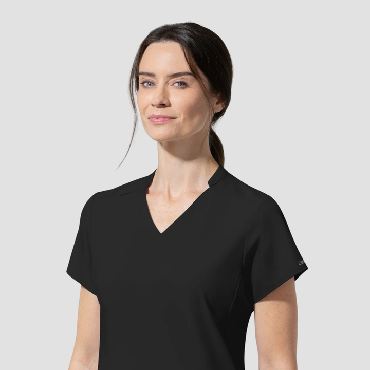6270 - Womens Wink Aura Allure V-Neck Scrub Top