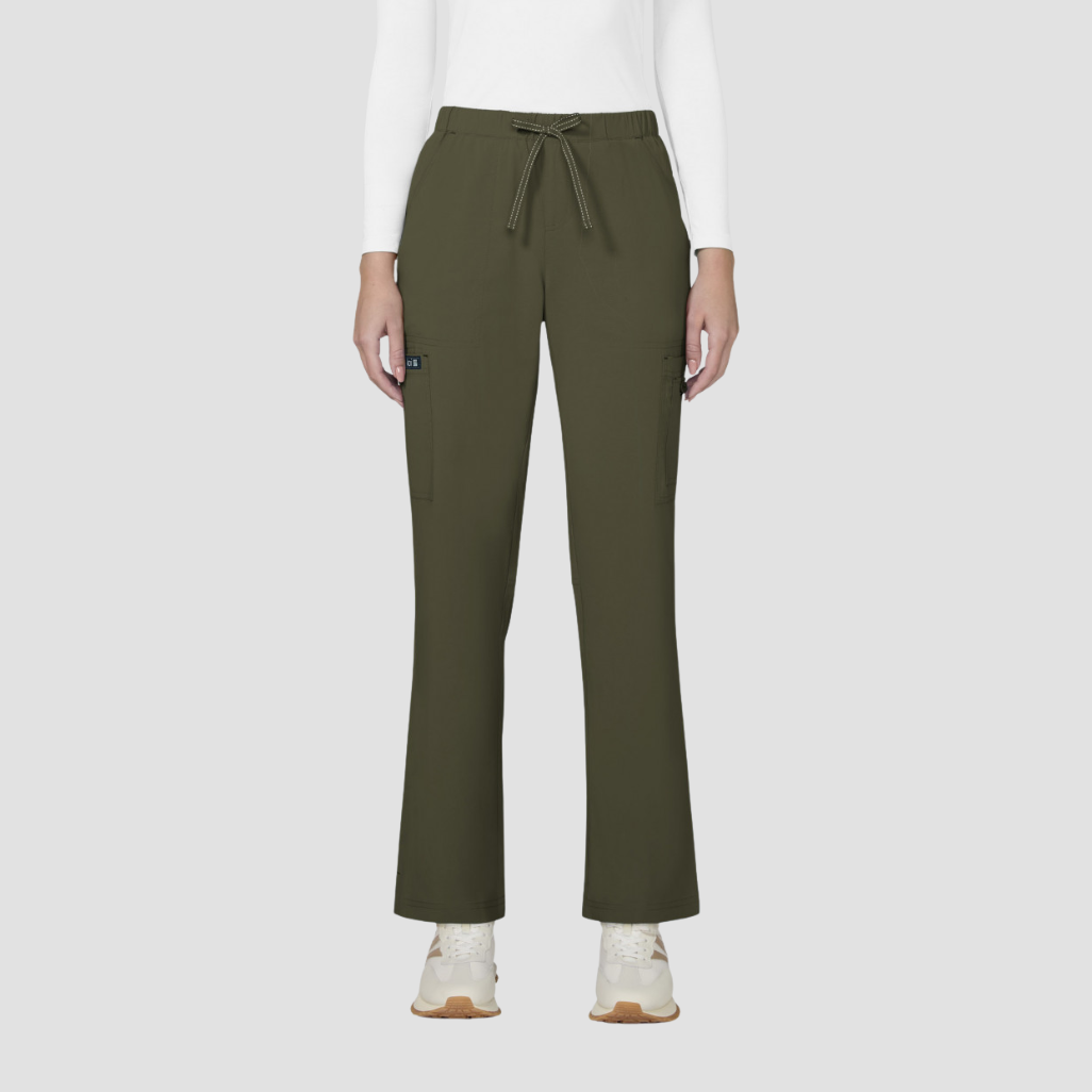731 - Womens Koi Holly Olive Scrub Pant - M | XL | 2X | 3X
