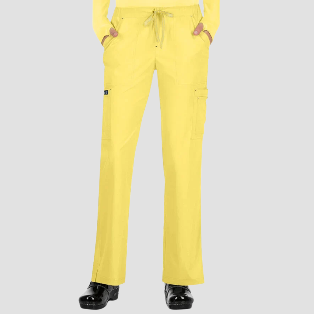 731 - Womens Koi Holly Scrub Pant Sunshine Yellow