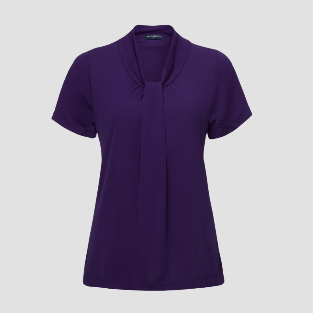2222 - Womens City Collection Pippa Short Sleeve Top