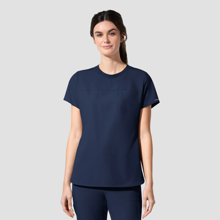 6170 - Womens Wink Aura Captive Crew Neck Scrub Top