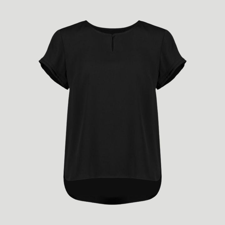 RU569LS - Womens Fashion Biz Evelyn Short Sleeve Blouse