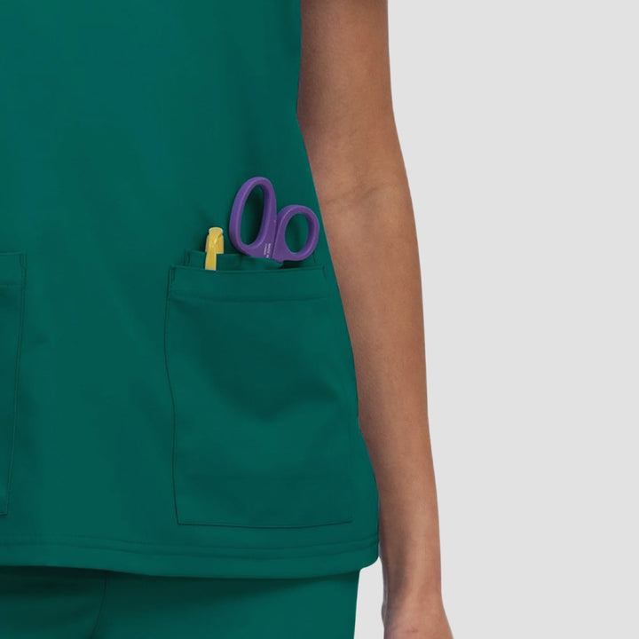 C101 - Womens Koi Cureology Cardi Scrub Top