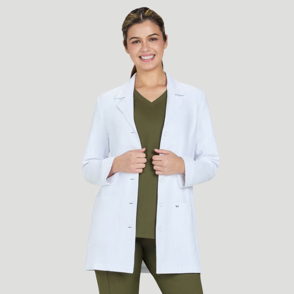 464 - Womens Koi Hema Lab Coat