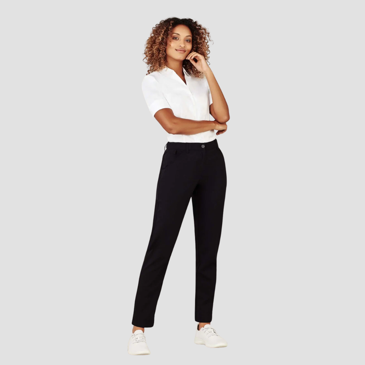 CL953LL - Womens Biz Care Comfort Waist Slim Leg Pant