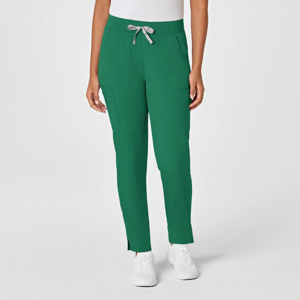 5519 - Womens Wonderwink Pro Slim Leg Cargo Pant - Hunter - XXS