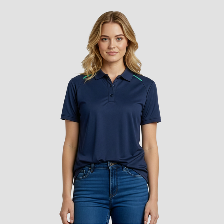 P012LS - Womens Fashion Biz Academy Polo