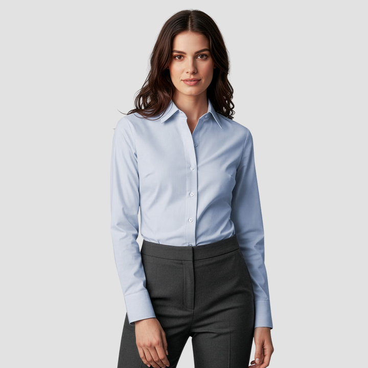 S29520 - Womens Fashion Biz Ambassador Long Sleeve Shirt