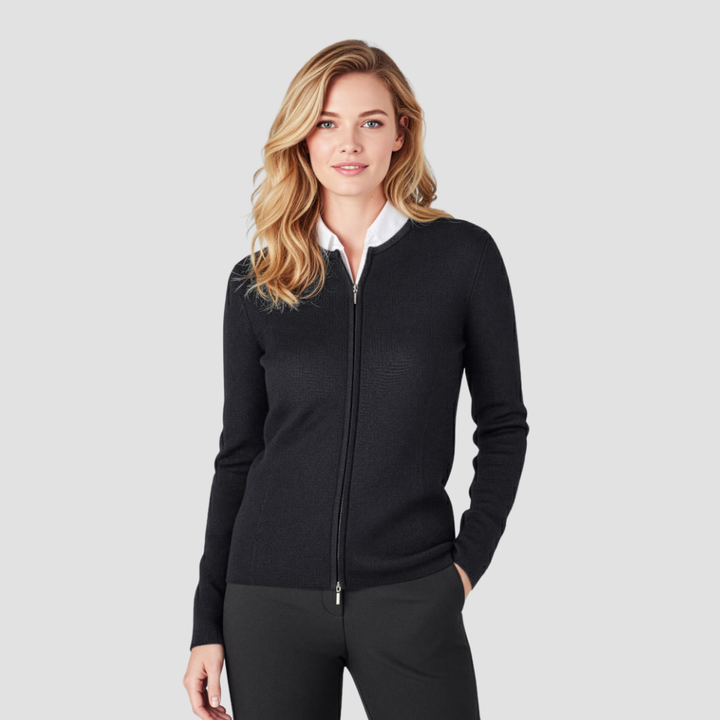 LC3505 - Womens Fashion Biz 2-Way Zip Cardigan