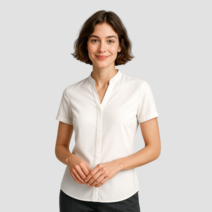 RB977LS - Womens Fashion Biz Juliette Short Sleeve Blouse