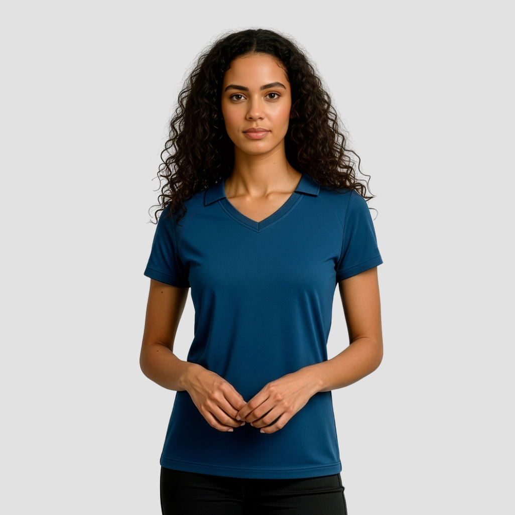 P011LS - Womens Fashion Biz Byron Short Sleeve Polo