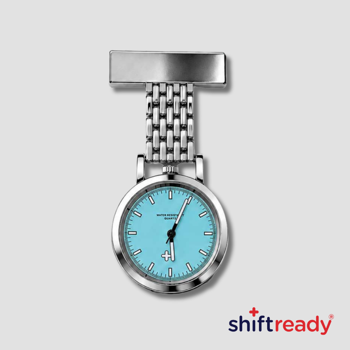 Shift Ready Metal Fob Watch - Blue