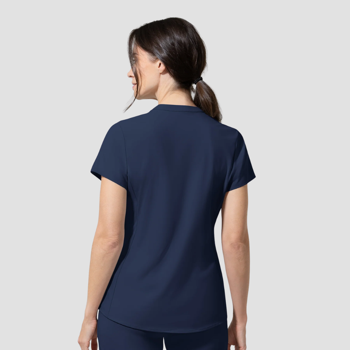 6270 - Womens Wink Aura Allure V-Neck Scrub Top