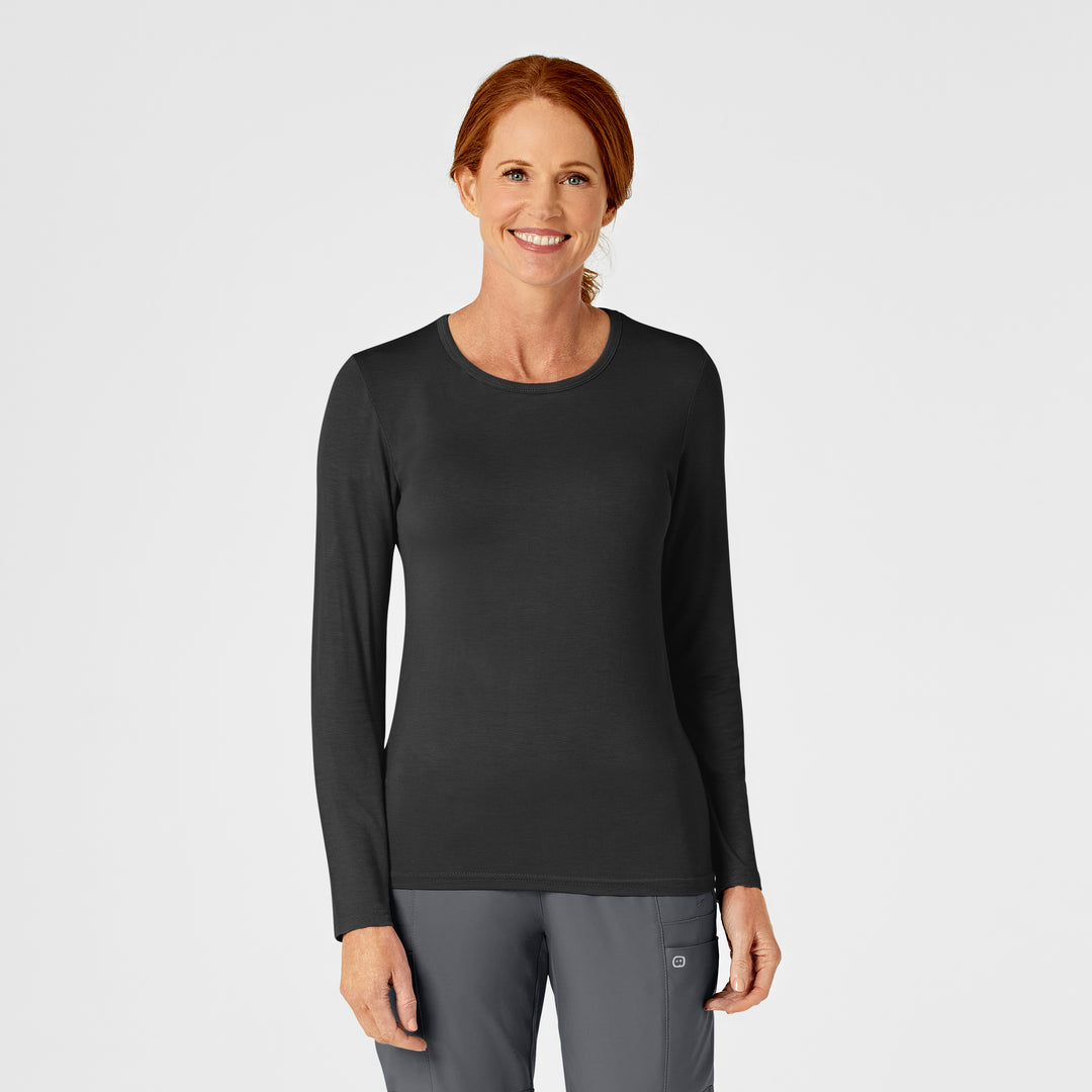 2189 - NEW Womens Wonderwink Silky Tee - Plain