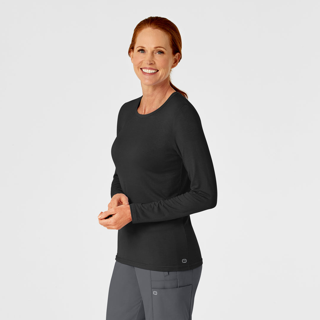 2189 - NEW Womens Wonderwink Silky Tee - Plain