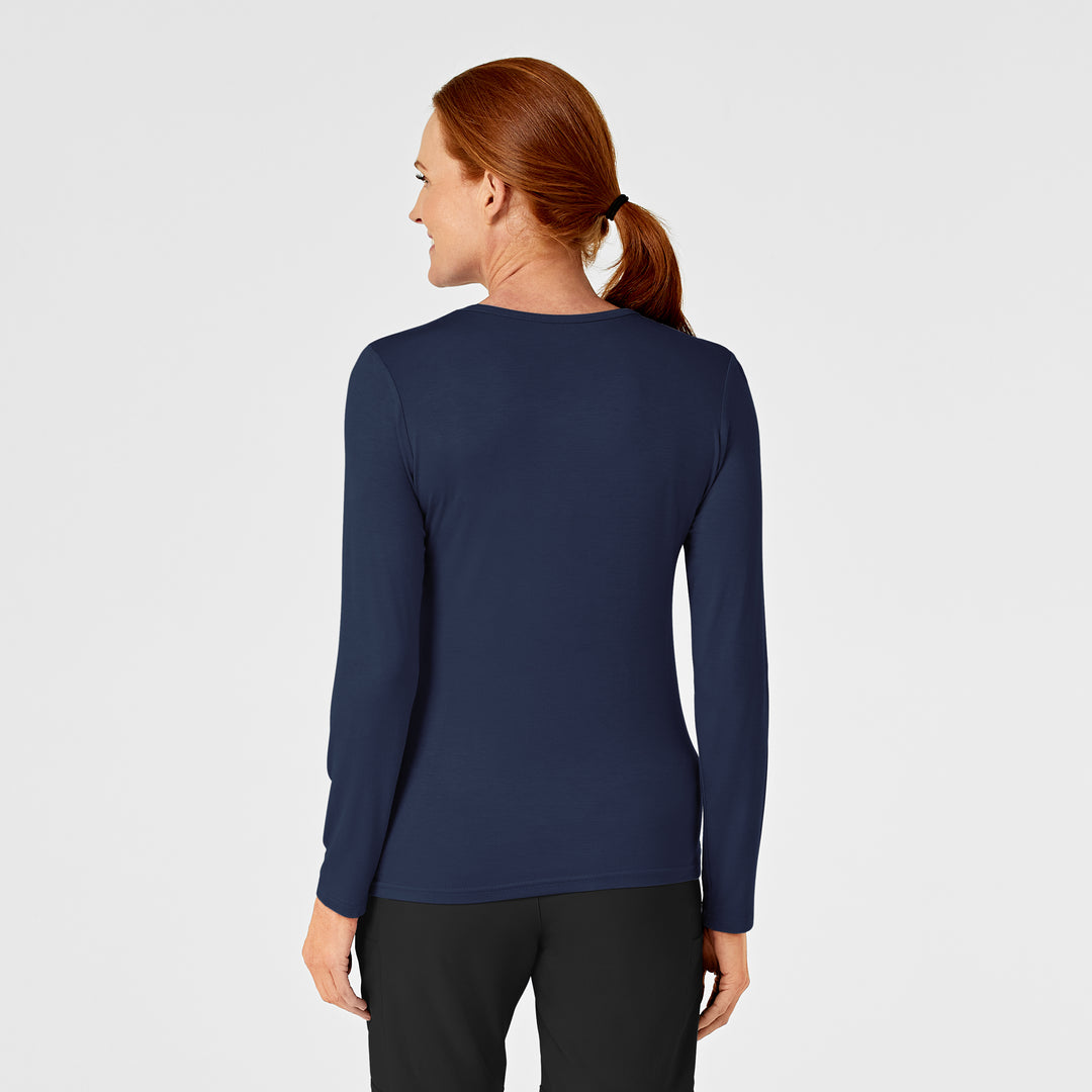 2009 - Womens Wonderwink Silky Tee - Plain