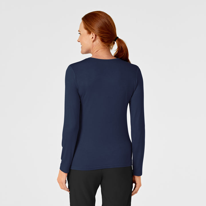 2009 - Womens Wonderwink Silky Tee - Plain
