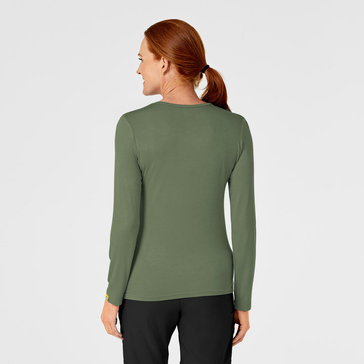 2009 - Womens Wonderwink Silky Tee - Plain