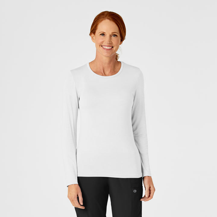 2189 - NEW Womens Wonderwink Silky Tee - Plain