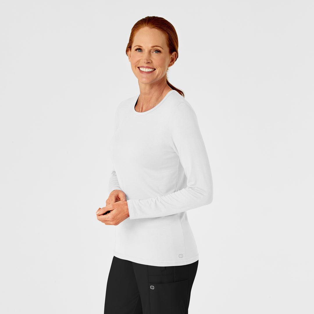 2189 - NEW Womens Wonderwink Silky Tee - Plain