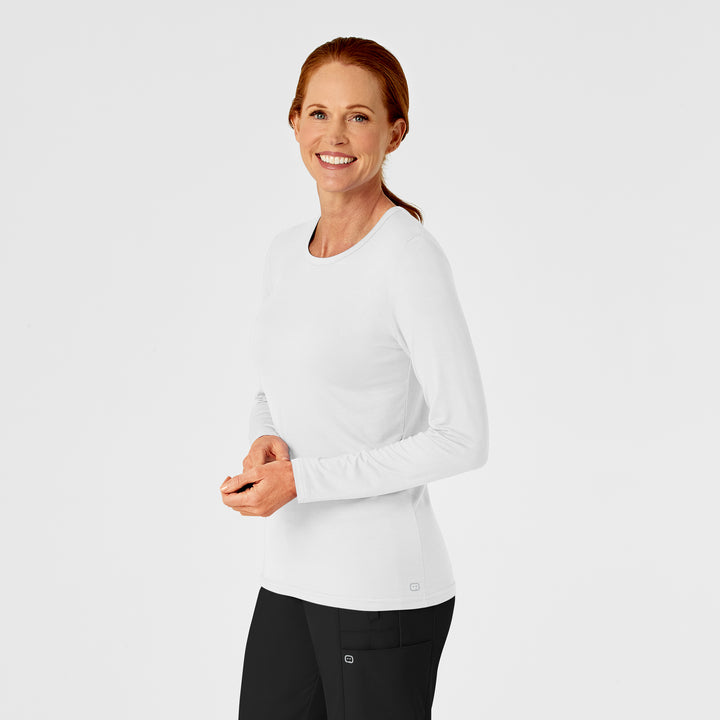 2189 - NEW Womens Wonderwink Silky Tee - Plain
