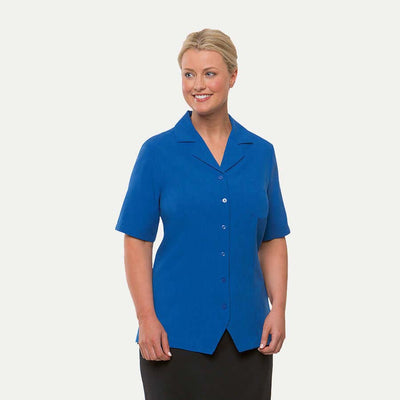 Womens City Collection Ezylin Short Sleeve Shirt
