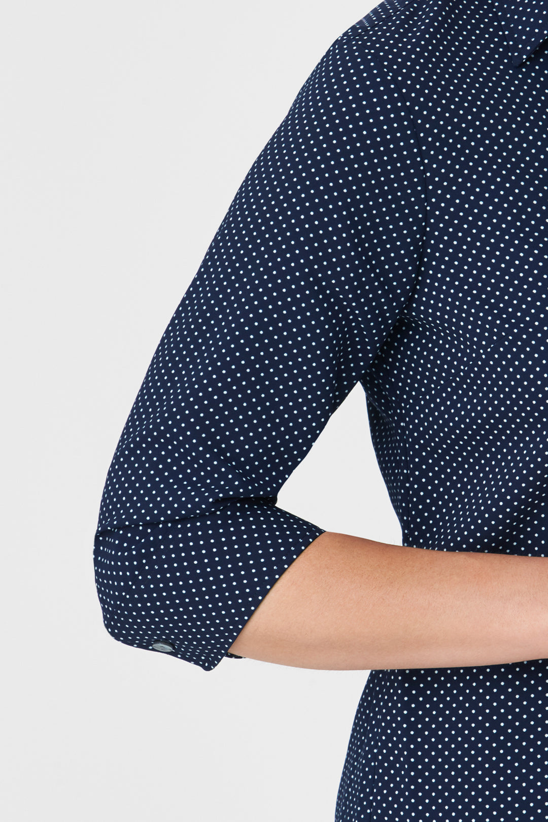2173 - Womens City Collection Spot Short Sleeve Top
