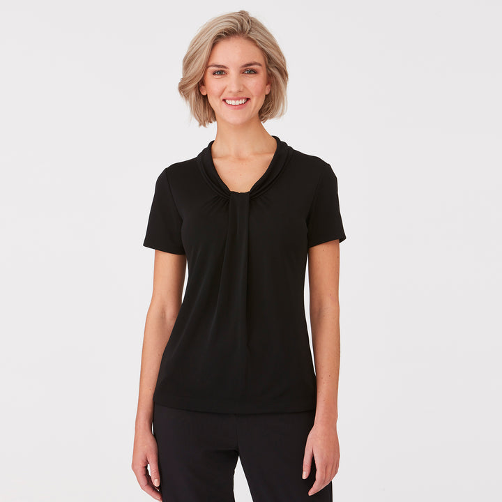 2222 - Womens City Collection Pippa Short Sleeve Top