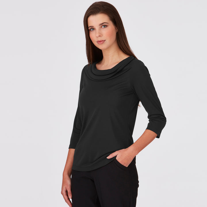 2226 - Womens City Collection Eva 3/4 Sleeve Top