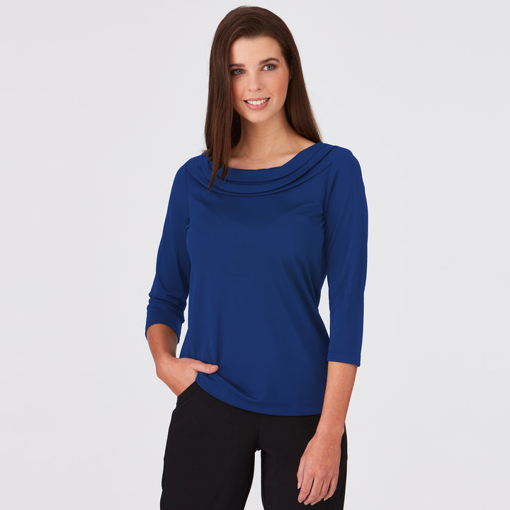 2226 - Womens City Collection Eva 3/4 Sleeve Top