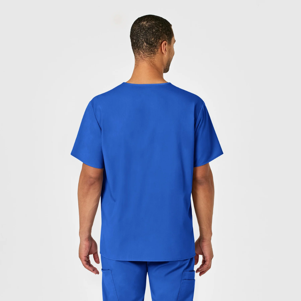 6619 - Mens Wonderwink Pro Scrub Top - Royal - S | L