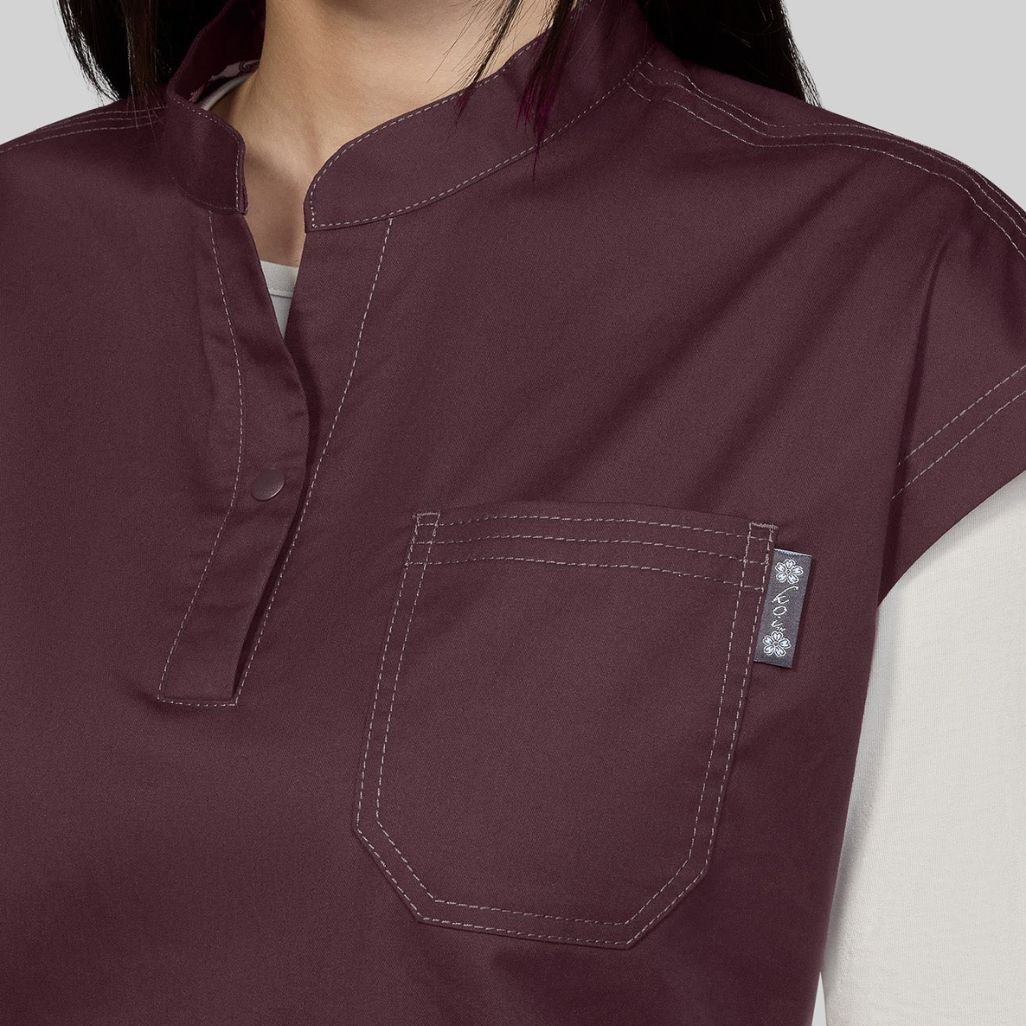 1148 - Limited Edition: Womens Koi Seraphine Scrub Top