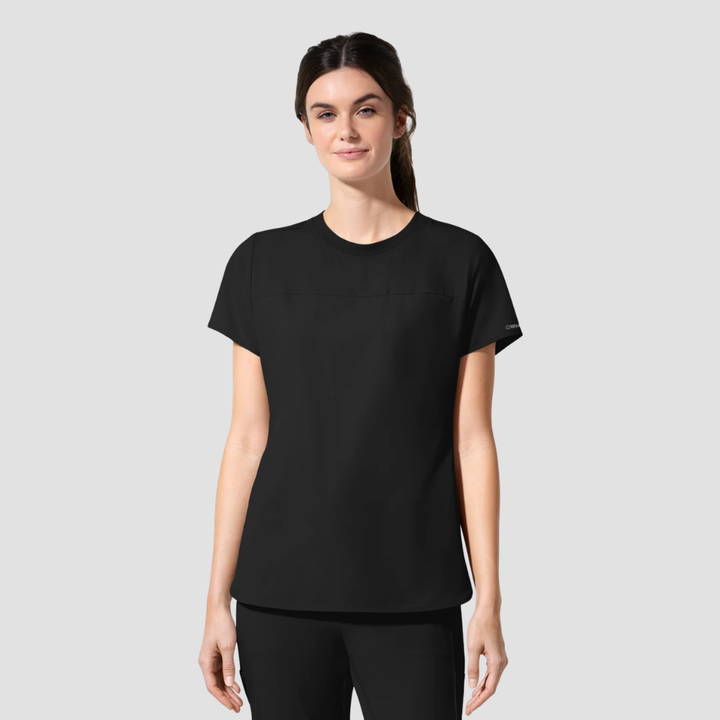 6170 - Womens Wink Aura Captive Crew Neck Scrub Top